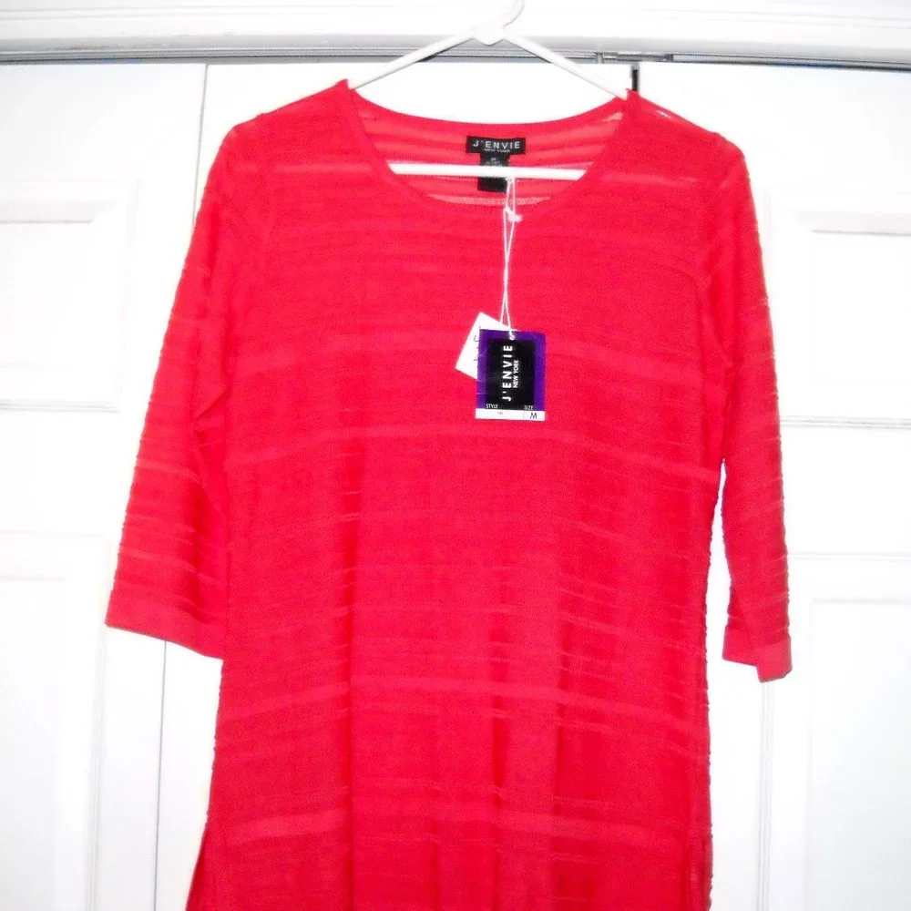 J' Envie New York Shirt Women's Size M "NEW" - Picture 1 of 4